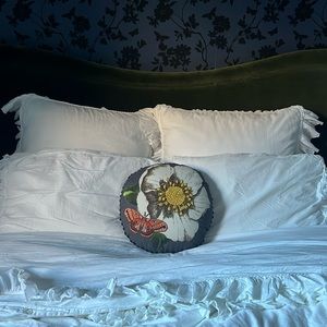 Anthropologie throw pillow 14 inches